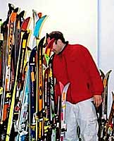 Schleper with her son, Lasse, who is already learning how to ski.You’ve been to four different Winter Olympics—Nagano, Salt Lake City, Turin, and now…