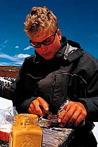 Obermeyer Core Shell, $209 Smith Sliders, $99