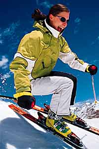 Loveland M 1100 Hard Corps Darian jacket, $245, and Impala bib pants, $230 Smith Toasters, $99