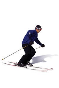 Evolution 205 Your hips should keep up with your feet even if your skis are well out from under you. To be ready, rock your hips ahead slightly in preparation for…