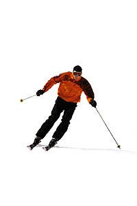 Evolution 205 You can enhance acceleration and your skis' ability to hold by sliding your outside foot slightly forward. At the same time, shift your inside foot…