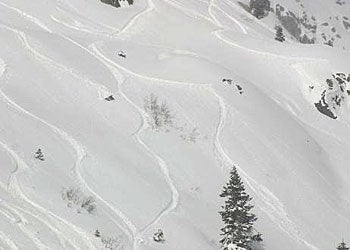 Alpine Meadows, CA Alpine Meadows was hit with a storm that dumped more than 5 feet on the resort, setting them up for a great spring. Photo Courtesy of Alpine Meadows