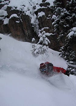 Silverton, CO Silverton received 18 inches over the weekend, beefing up their already impressive base depth.Photo Courtesy of Silverton Mountain