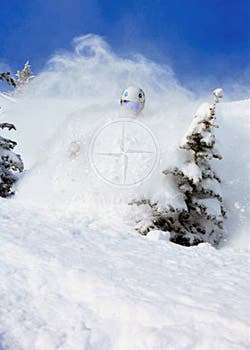 Over-the-head powder at Tamarack, which received 17 inches last week.Photo Courtesy of Tamarack Resort