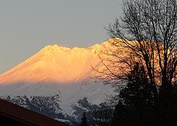 Mount Shasta Shasta at daybreak. Click here for more information about this trip and many others. PHOTO: NASTC