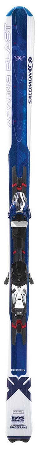 salomon blast skis S/Max 6 XT Ski + M10 GW Ski Binding piste escapades with the 25/26 Salomon S/Lab Qst Freeride Skis Salomon X Wing Blast (2007)