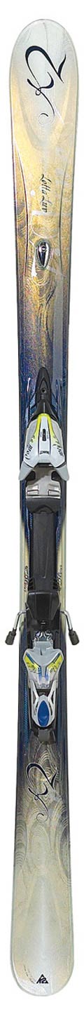 スキー 153 K2 Lotta Luv (2) K2 Lotta Luv Skis + Marker 11.0 TC Bindings - Women's 2010 | evo