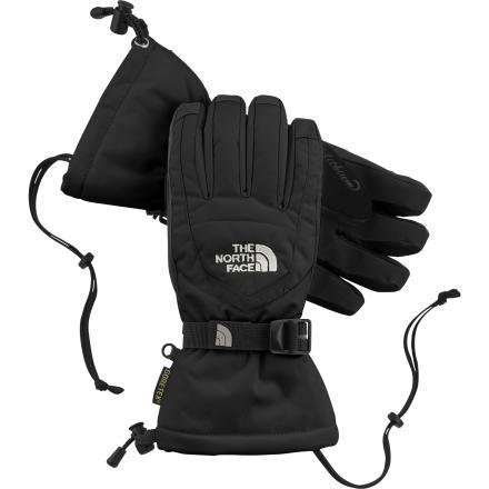 The North Face Dilithium 2 Glove - Women's The North Face combined a HyVent outer shell with a waterproof breathable GORE-TEX® insert to provide full wetness protection so you can ski or…