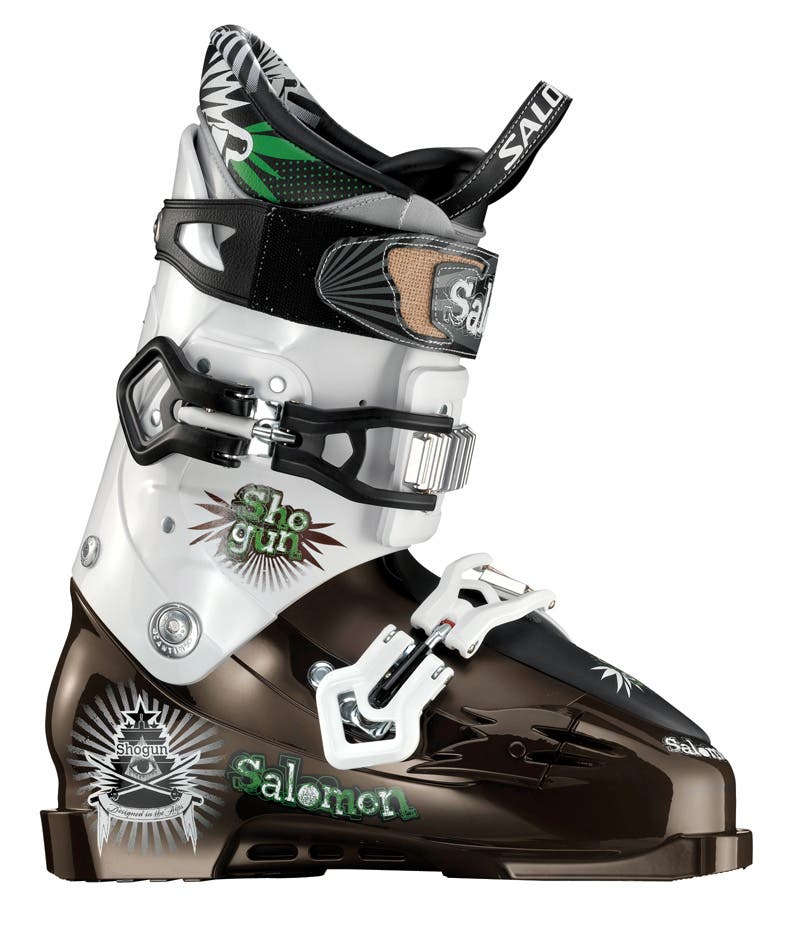 salomon gun ski boots 2009 S/PRO DELTA BOA 95 W GW the Custom Shell easily deforms when warmed and keeps the new shape of your foot when cooled Salomon Gun Ski - Ski