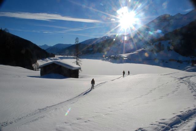 Touring in Davos. None