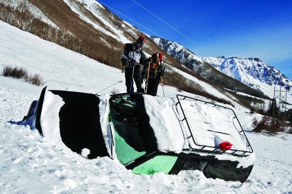 Wrecking the Skiing Rig None