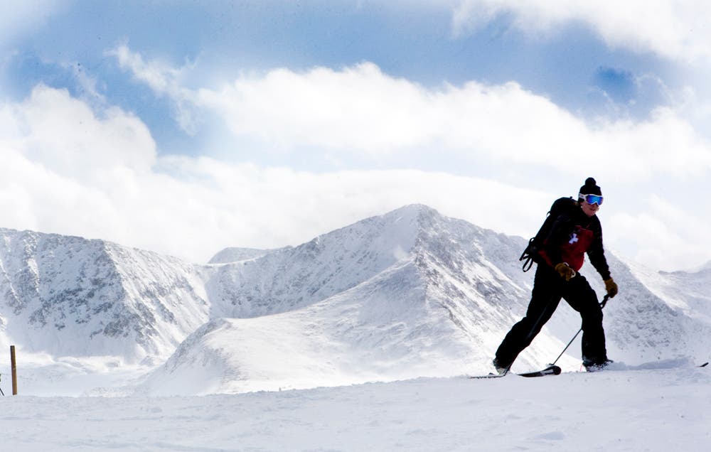 Not long after we arrived the storm broke, and the skies went blue bird. Looking across I-70 you can see the mountains are filling in. We will need…