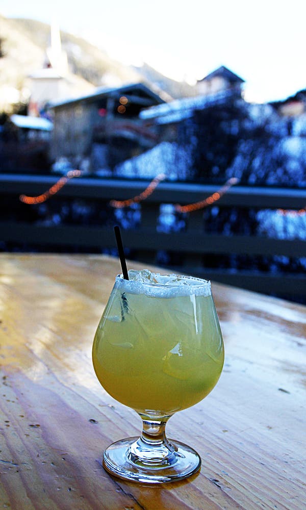 One of the best things about visiting New Mexico is the Margaritas. Tim's Stray Dog Cantina in the base village makes a killer one.