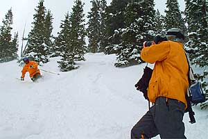 Shredding Here, Errol rips it during pre-Olympic training. Watch him compete in the skiercross in Vancouver this February. For more info on Errol and his…