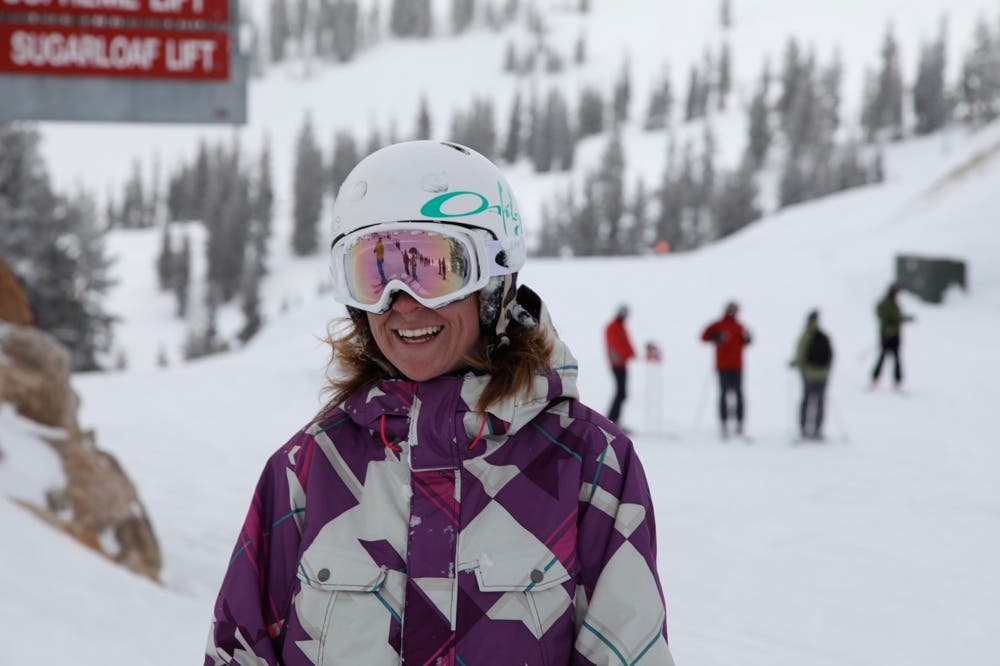 So, you're one of few female BASE jumpers in the world. Have you been doing much BASE jumping this year?I’ve been skiing a lot, and haven’t been BASE…