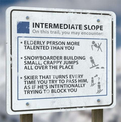 Blue Runs The good folks at CollegeHumor.com have finally explained what to expect at resorts.