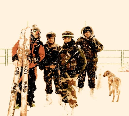 Gulmarg Military For more on the trip, check out Forrest Coots' blog.