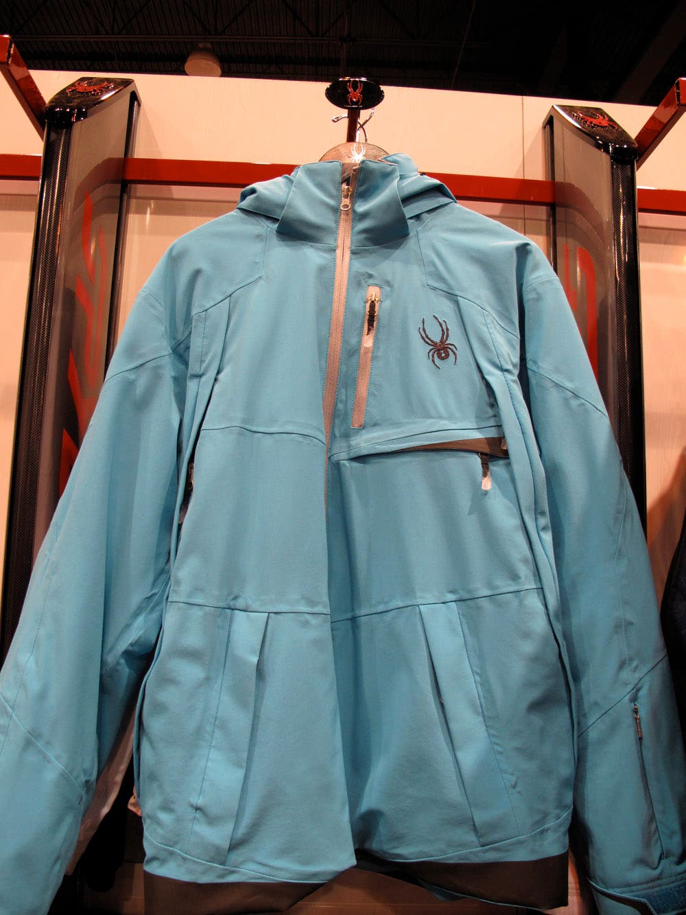 Spyder Enforcer Jacket The coolest thing about Spyder's new Enforcer Jacket? It has a zippered pocket that locks. Not sure where you'd put the key to that lock besides…