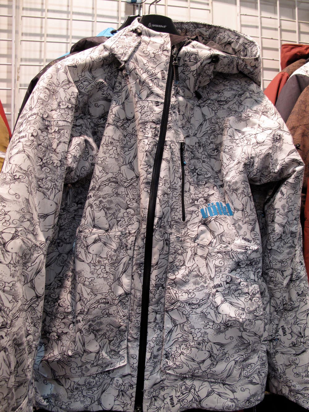Volkl Annapurna Jacket Another hardgoods manufacturer who's now marketing their outerwear—Volkl's Annapurna jacket is in their big-mountain line and has a buddha graphic to…