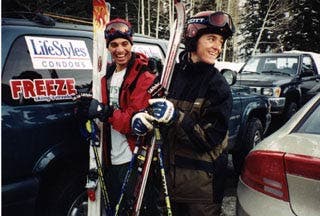 Getting Air at Vail None