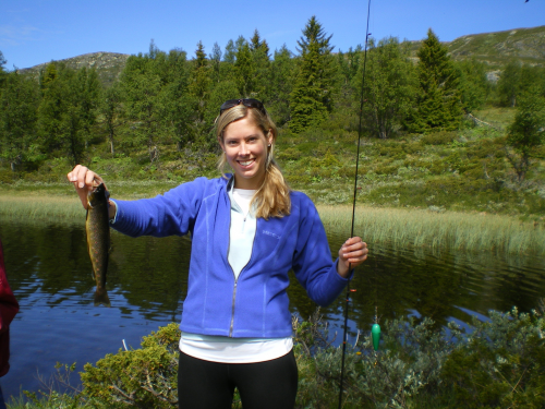 Off the Snow Rand shows off her fishing skills.You teach and coach at the National Sports Academy in Lake Placid. What was the reaction at school when you entered…