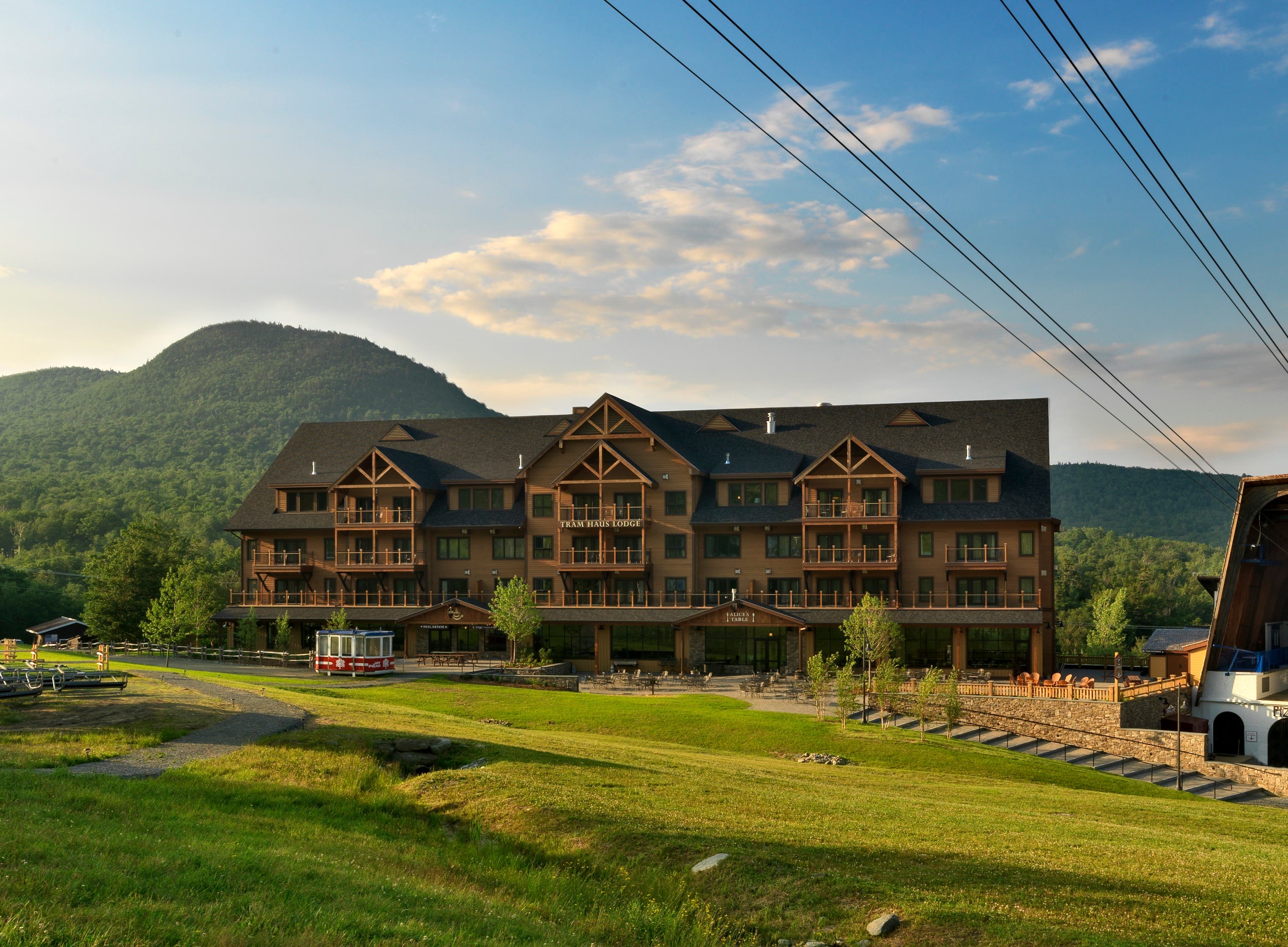 Tram Haus Lodge The new, 57-suite, ski in/ski out lodge was completed earlier this year.