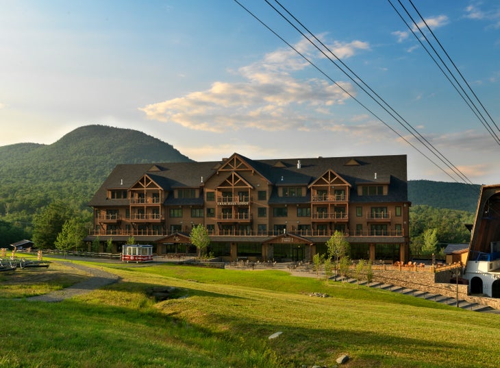 Tram Haus Lodge The new, 57-suite, ski in/ski out lodge was completed earlier this year.