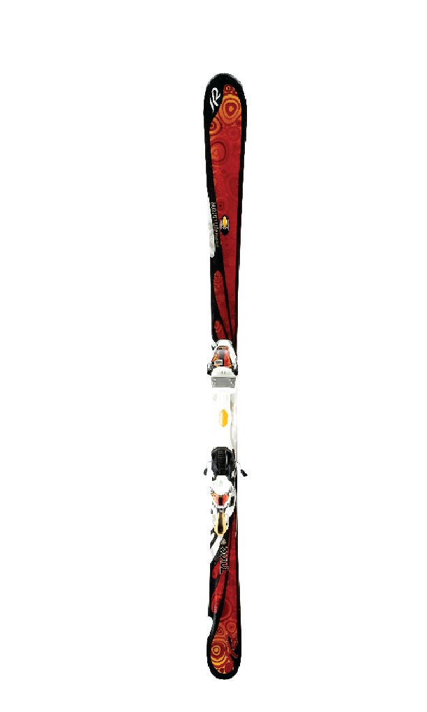 k2 burnin luv skis 74 Edition Women's Ski, Black + ER3 10.0 Compact Qiukclik Marker, Size: 167 Sports & Outdoors Skis Replays Sports Exchange