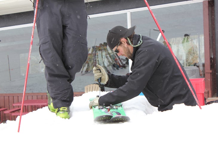 Asjusting La Sportiva skis and bindings None