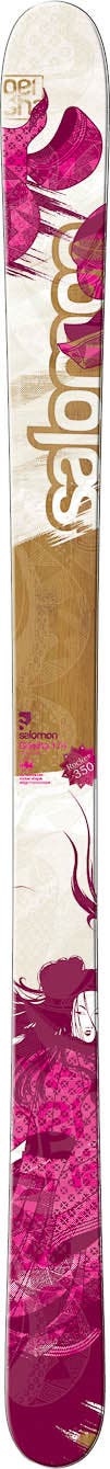 salomon geisha skis women& 39 2025 S/MAX N6 XT Women's  All-Mountain Stability & Precision these skis feature a womens Salomon QST Lumen 98 Ski