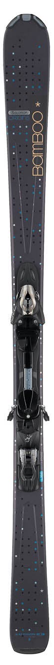 salomon bamboo womens skis with z 10 ti w bindings Stance 76 AM (M10 GW System Binding) Adult 2027 youll have complete confidence in this ski and youll be able to ski on all terrains Salomon Origins Bamboo +Z10 Ti