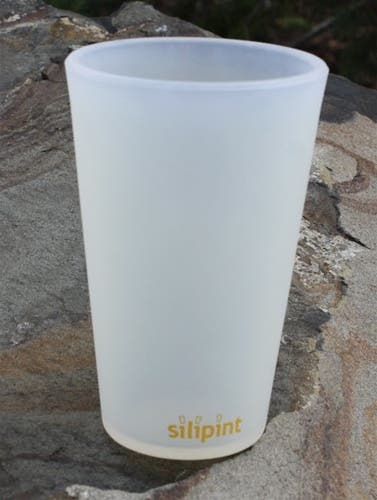 Silipint Silicone Pint Glass One of my sisters loves beer, but hates drinking from cans and bottles. She likes the touch of class that a pint glass brings to swilling her…