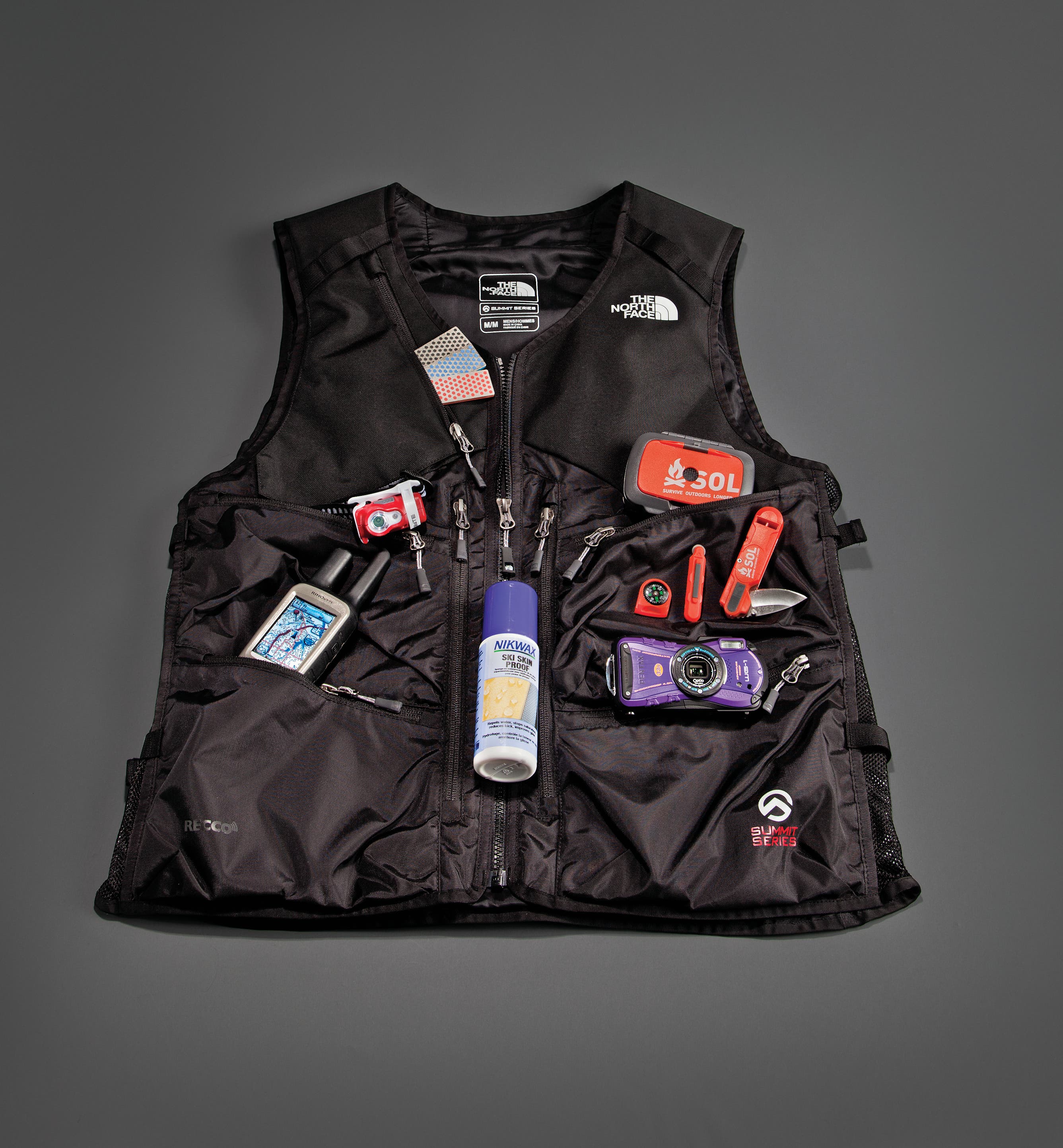 The North Face Powder Guide Vest Cruising through the gates for a couple of early runs? A big old backpack is overkill, don’t you think? So does The North Face; hence the PGV.…