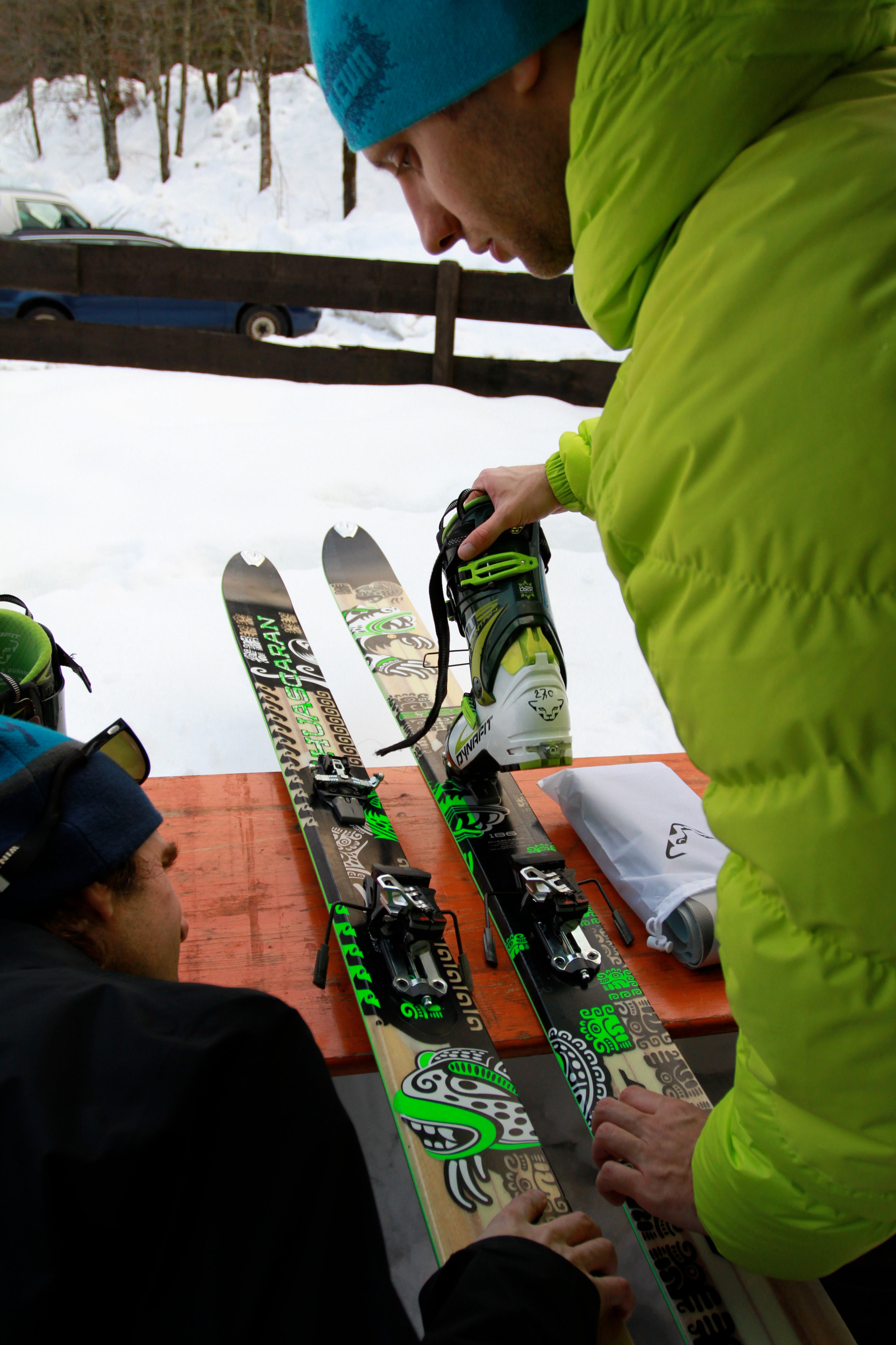 Dynafit Huascaran スキー 186cm シール付き Dynafit Huascaran スキー 186cm シール付き