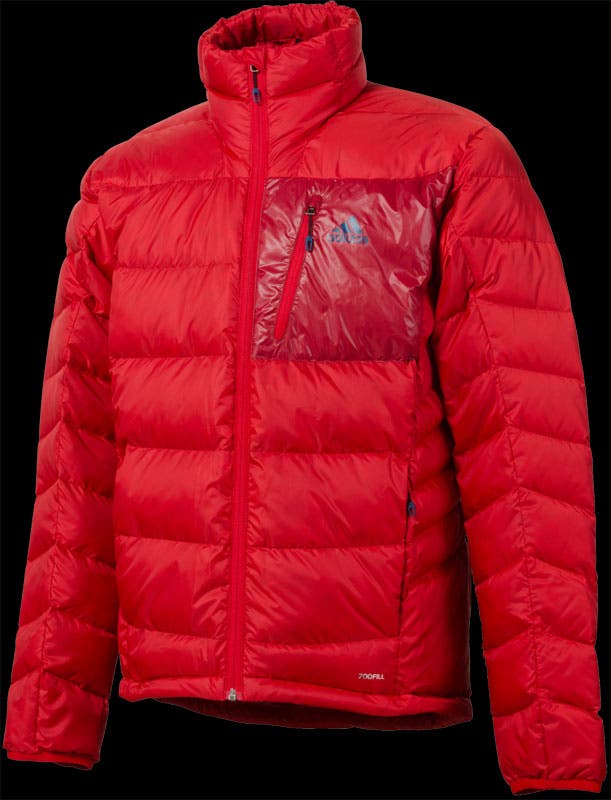 In addition to being super light, this 700-down jacket from sportswear manufacturer Adidas features a handy stow pocket to minimize pack volume on…