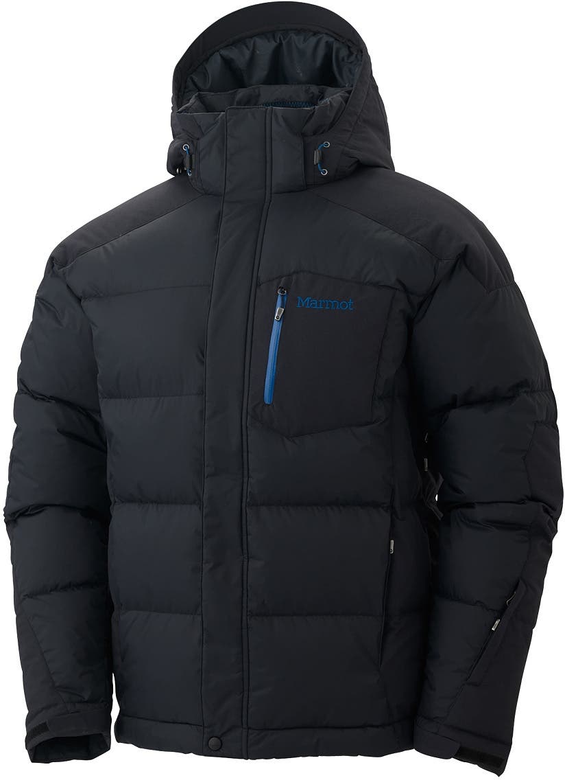 This super light, formfitting, mid-weight down jacket features a micro-chamois collar to combat zipper chafe, a one-handed draw cord for snap…