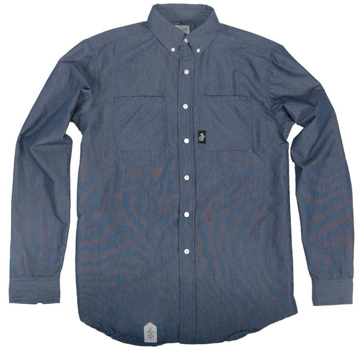 Jiberish Manchester Chambray Button-Down We’ve got to hand it to Jiberish, makers of a freeski-inspired line of urban wear. The company has grown from it’s tall-T roots and now puts out some…