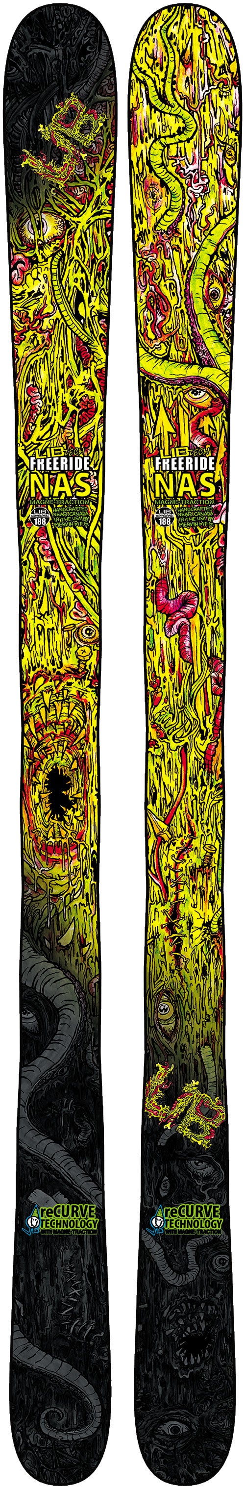スキー板 LIBTECH NAS 166cm ARMADA ストック 115cm Lib Tech NAS Freeride NAS (2013)