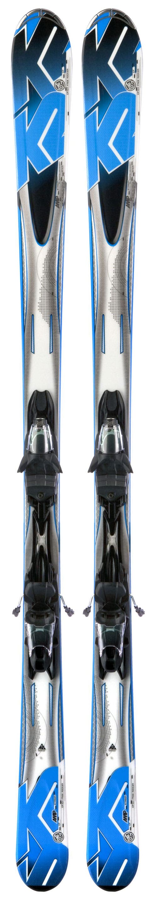 k2 amp 72 skis A.M.P. Charger + MX 14.0 Bindings 2012 Intermediate skiers may find it a little tough at slower speeds K2 Stinger (2013)