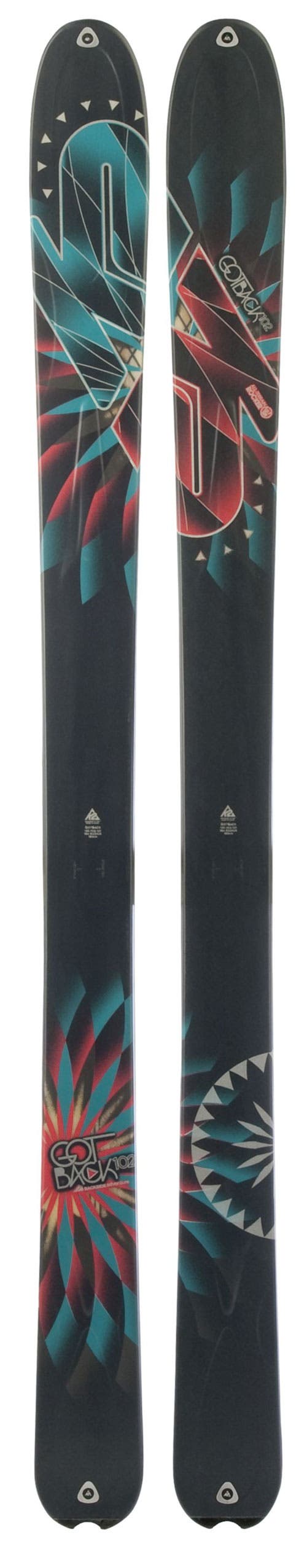 k2 backup skis 2013 50th Anniversary Recoil K2 BackUp review - Freeride