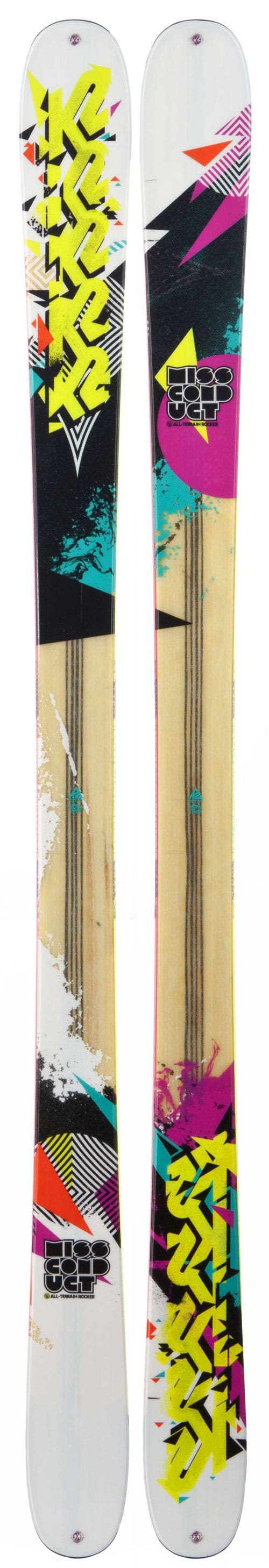 2013 k2 womens skis DarkSide With a forgiving flex and lightweight construction K2 MissConduct (2013)