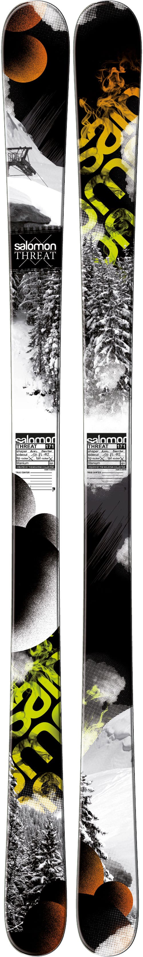 15 salomon threat freestyle all mountain skis 170 Rossignol Arcade 88 The Salomon QST 94 makes light work of any terrain Salomon QST X Men's All