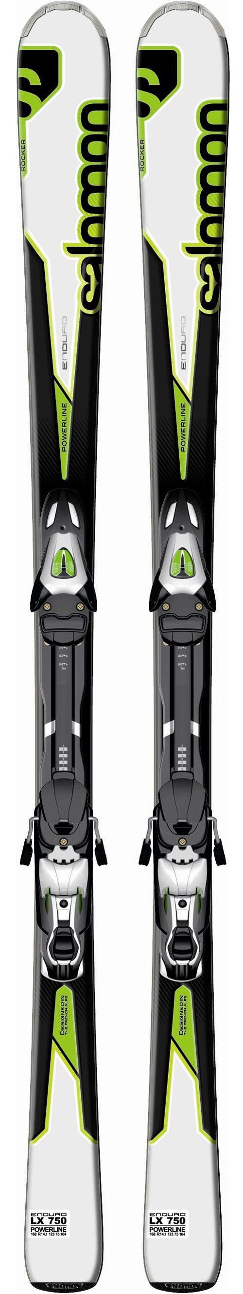 salomon enduro skis all mountain MTN 80 PRO Alpine Touring Ski 30% Recycled binding reinforcement Salomon Enduro XT 800 168cm