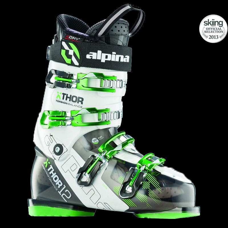 Alpina XThor 12 MSRP: $549.00 Last Width: 101 mm Flex: 1204Dry Elite liner is new for this year and integrates breathable technology from Nordic line for a…