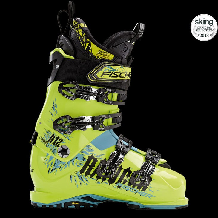 Fischer Ranger 12 MSRP: $795.00 Last Width: 101 mm Flex: 120Testers rarely mention Fischer’s slightly abducted (duck-footed) Soma-Tec stance anymore, which…