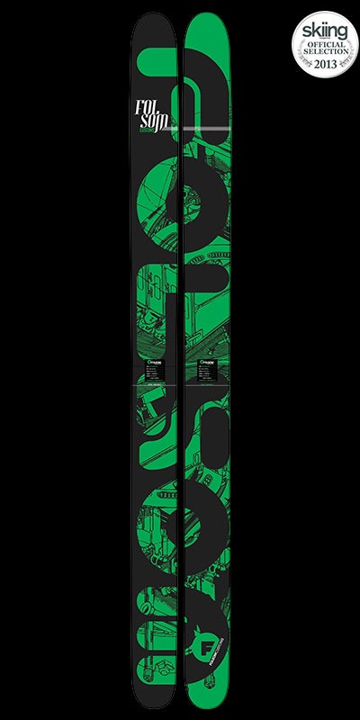 Folsom Rapture MSRP: $820.00 Tip/Waist/Tail: 148-122-138 Length: 182, 186, 192, 196The Rapture is a pow-loving big-mountain ski. For a price, Folsom will…