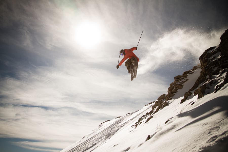 Rocky Mountain Underground athlete Mike Reed taking advantage of open slopes and early snow at Wolf Creek.