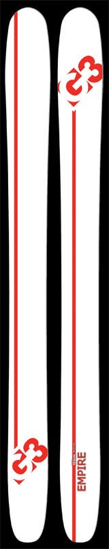 G3 Empire (2013) Anyone who remembers the Reverend knows that G3 makes good skis. Still, we were blown away by the power and versatility of the Empire, a unanimous…