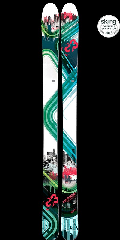 G3 Manhattan MSRP: $759.95 Tip/Waist/Tail: 139-108-128 Length: 175, 180, 185, 190G3 was an A-Basin test surprise. Historically G3's been thought of as a…