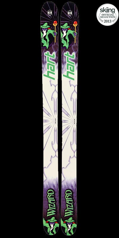   Tip/Waist/Tail: 145-115-130  Length: 175, 182, 189, 196If your racing roots cause you to look down on floppy, smear-oriented powder skis, the…